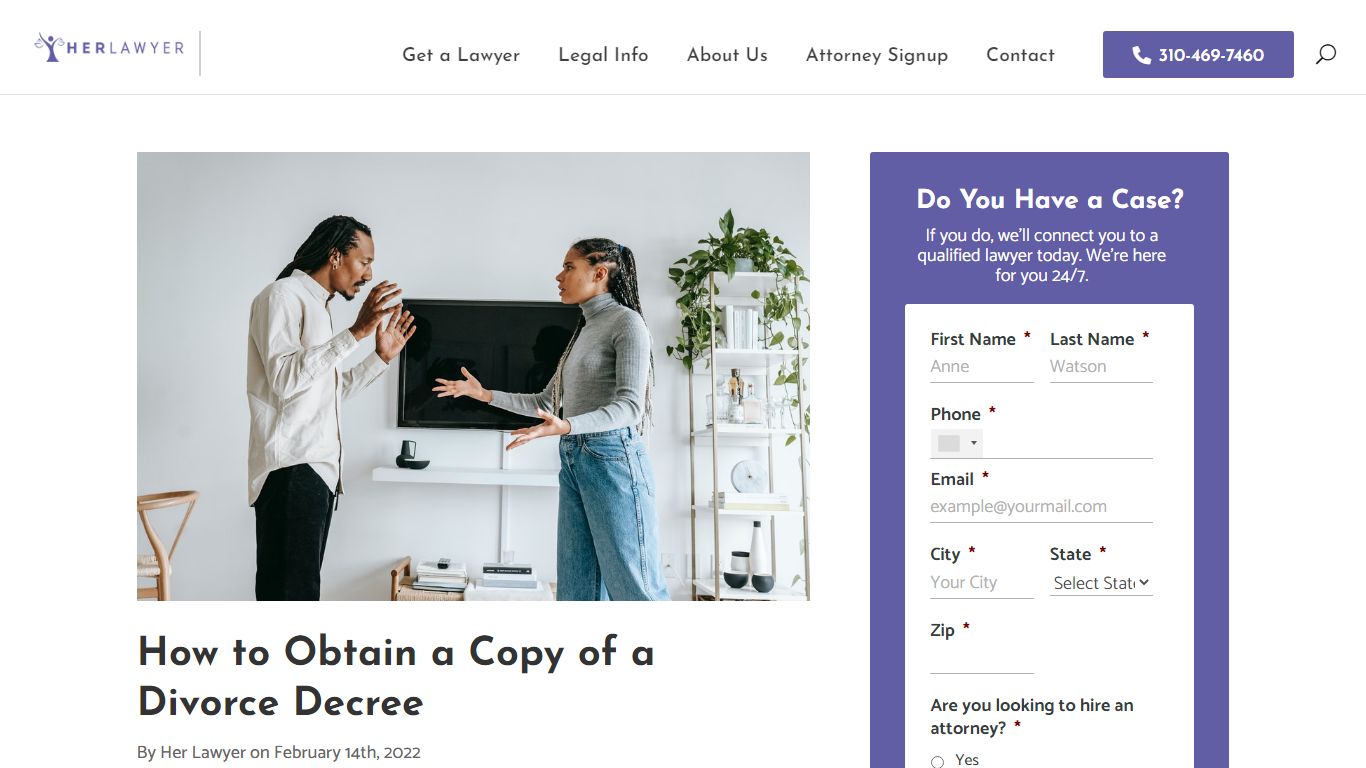 How to Obtain a Copy of a Divorce Decree - Her Lawyer